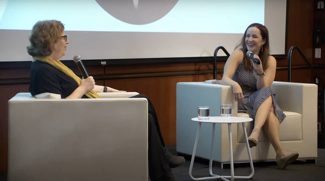 Meg Wolitzer and Rebecca Makkai talk the craft writing at “Conversations at the Newberry.”